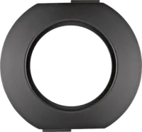 Berker Mittelrahmen 1-fach Serie 1930 schwarz MAN0100117