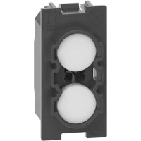 BTicino K4371 LivingNow 1M Lichtsignal f.2LED-Aggregate (nicht im Lieferumfang)