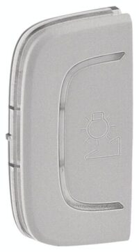Legrand 755493 Wippe BUS/SCS mit Symbol Licht reg. 1M links beids. Valena Allure Aluminium