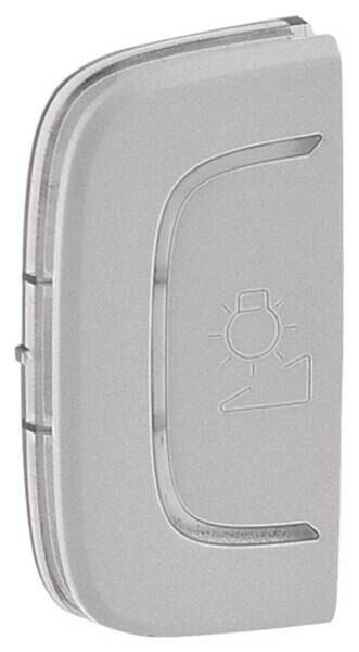 Legrand Legrand 755493 Wippe BUS/SCS mit Symbol Licht reg. 1M links beids. Valena Allure Aluminium