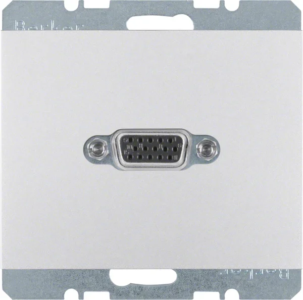 Berker Berker VGA Steckdose aluminium 3315407003