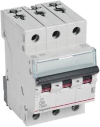 Legrand 403752 TX3 LS-Schalter D 8A 3-polig 6kA 400VAC 3TE