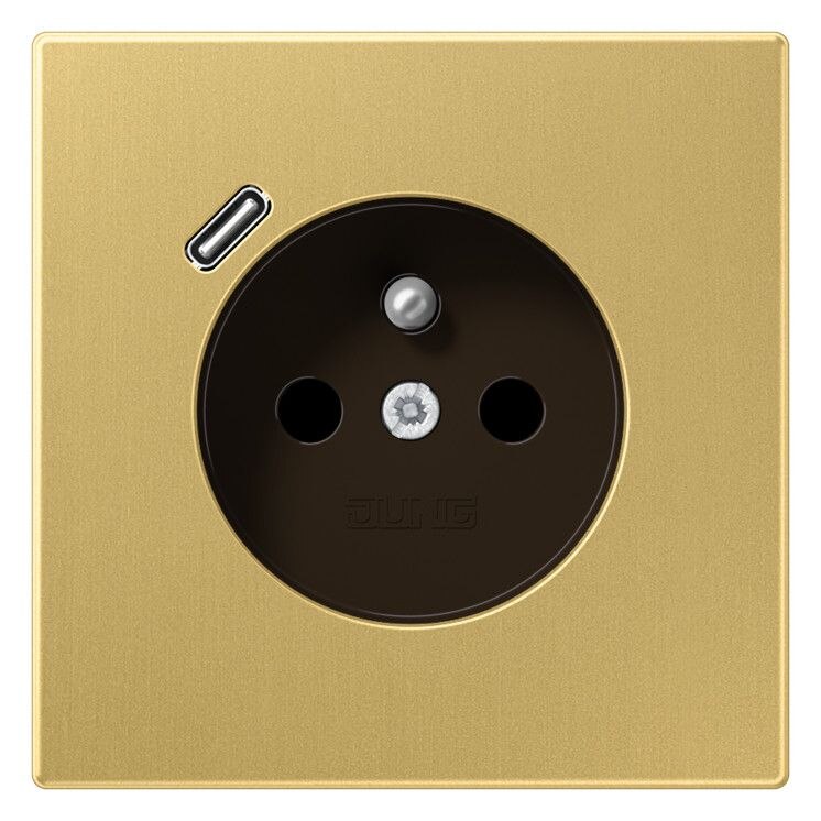 Jung Jung ME1520F-18CC Steckdose Frz/Belg mit USB Typ C
