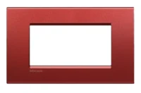 BTicino LNA4804RK LivingLight Abdeck- rahmen für Kompaktinstallation 4M Brick