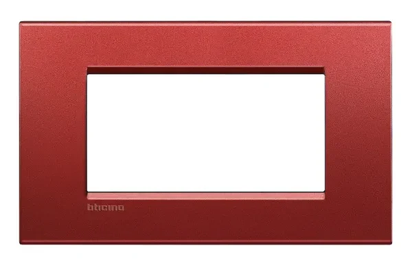 BTicino LNA4804RK LivingLight Abdeck- rahmen für Kompaktinstallation 4M Brick