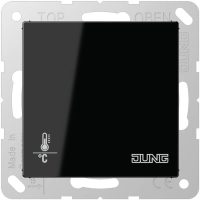 Jung A2178BFORTSSW KNX Objektregler o.Stellrad 4fach bruchs. A/AS schwarz