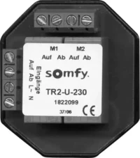 Somfy Trennrelais TR2-U-230 Aufputz für zwei Antriebe 1822108