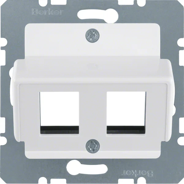 Berker Berker Zentralplatte pws für AMP Modular-Jack 146309