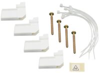 Legrand 001490 Hohlwandmontagesatz 4Spreizkrallen und Kabelbinder für UP-Vert.