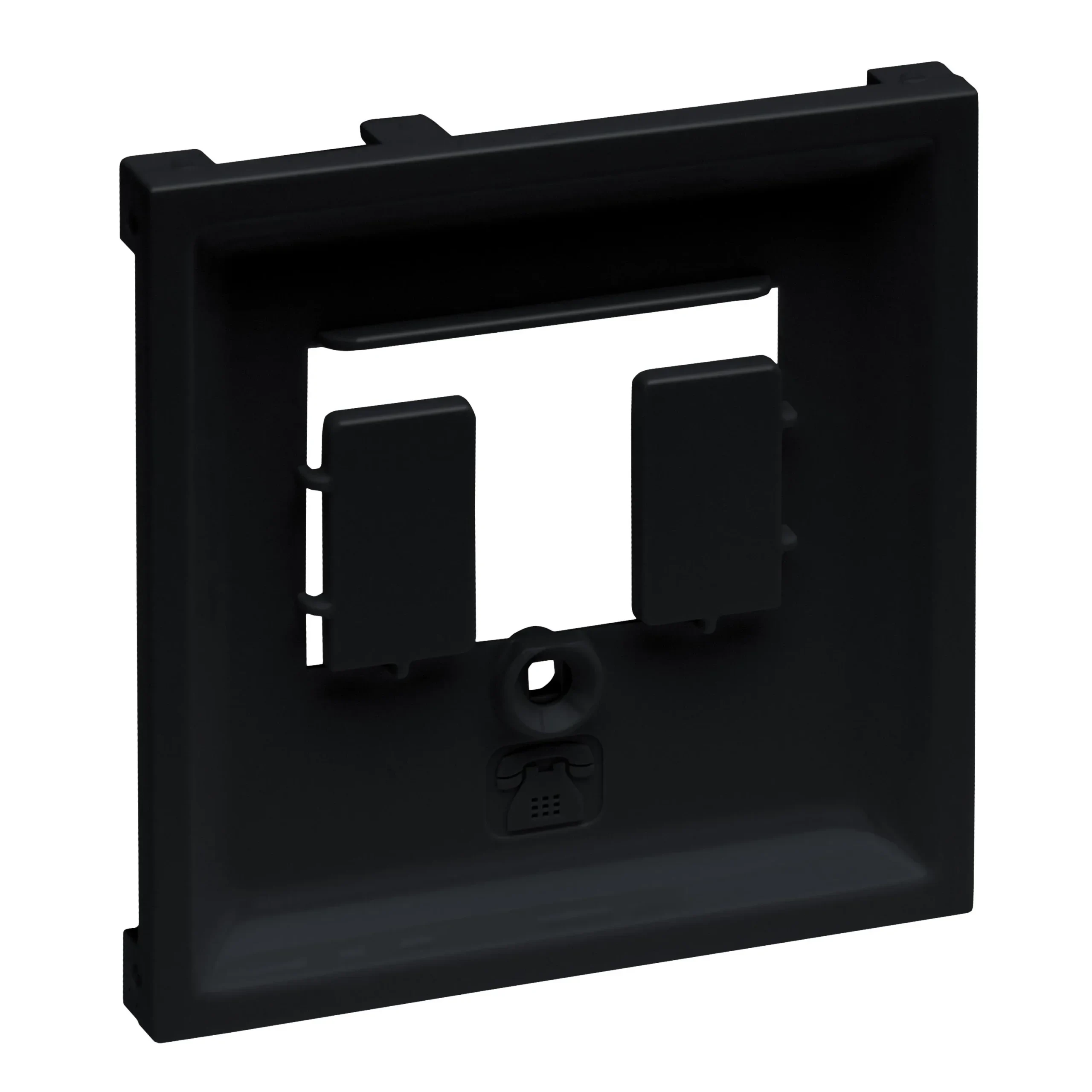 Legrand Legrand 765355 SEANO Abdeckung für TDO & TAE in der Farbausführung schwarz lackiert