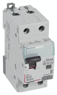 Legrand 411302 DX3 Fi/LS-Schalter B 10A 1P+N 10kA 30mA Typ F-G 230VAC 2TE