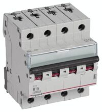 Legrand 404152 TX3 LS-Schalter B 10A 4-polig 10kA 400VAC 4TE
