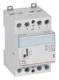 Legrand 412518 CX3 Schütz 24V 40A 4S mit Handschalter