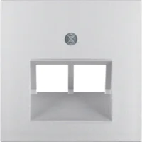 Berker Zentralstück aluminium für U für UAE/E-DAT ISDN 14091404