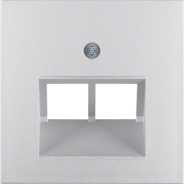 Berker Berker Zentralstück aluminium für U für UAE/E-DAT ISDN 14091404