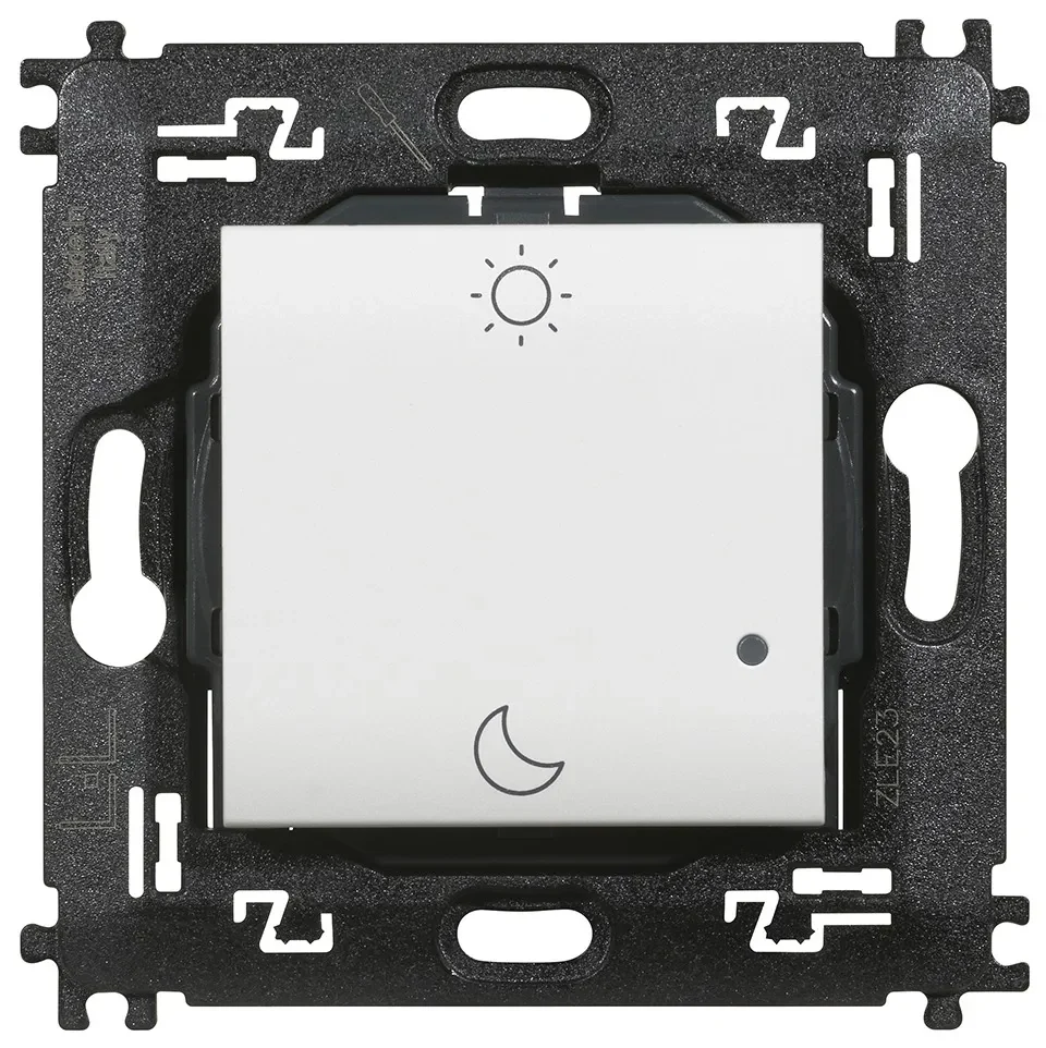 Legrand Bticino N4574CW Szenentaster 2-fach für LivingLight with Netatmo Weiß