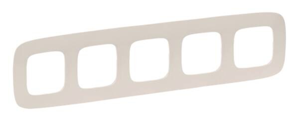 Legrand Legrand 754315 Rahmen 5-fach Valena Allure mandelweiß Thermoplast
