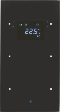 Berker Glas-Sensor mit Raumtemperatur. 75642035