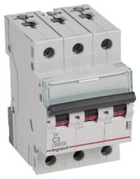 Legrand 403539 TX3 LS-Schalter C 3A 3-polig 6kA 400VAC 3TE