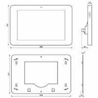 Jung KNX-Smart Panel 203mm/8 SP 0081 U