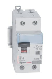 Legrand 411288 DX3 Fi/LS-Schalter B 16A 1P+N 10kA 30mA Typ A 230VAC 2TE