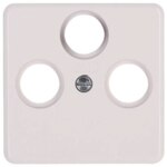 Kopp 357813184 AbdeckungAntStd.3-fach MIL weiß