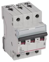 Legrand 404120 TX3 LS-Schalter B 2A 3-polig 10kA 400VAC 3TE