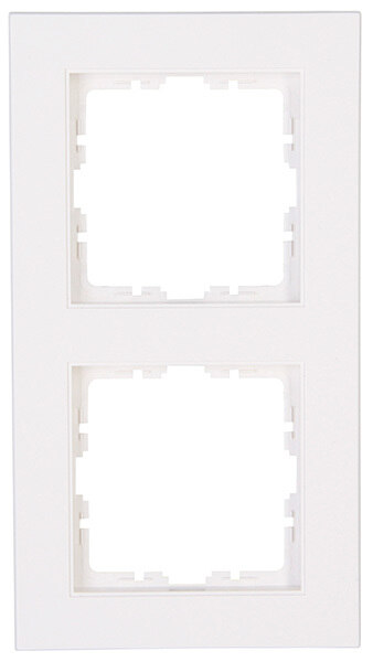 Kopp Kopp 402629005 Abdeckrahmen 2-fach HK07 reinweiß