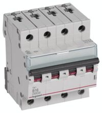 Legrand 403417 TX3 LS-Schalter B 16A 4-polig 6kA 400VAC 4TE