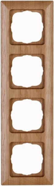 Kopp Kopp 306831001 Abdeckr.4-fach HK02 buche