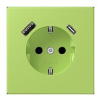 Jung LC1520-15CA221 SCHUKO-Steckdose mit USB Typ AC LC32052