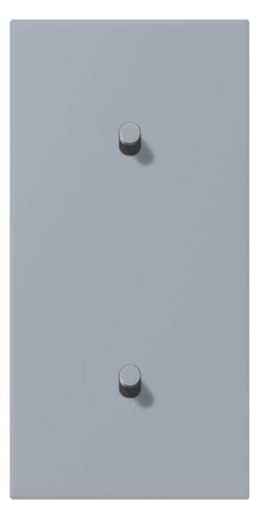 Jung Jung LC12-20R0257 Abdeckung mit Kipphebel "Zylinder" 2x1 Kipphebel senkrecht LS 1912 gri