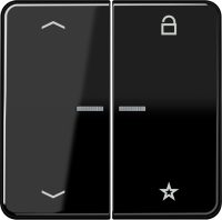 Jung FM CD 1701 P SW eNet Funk-Steuertaste Symbole Pfeile