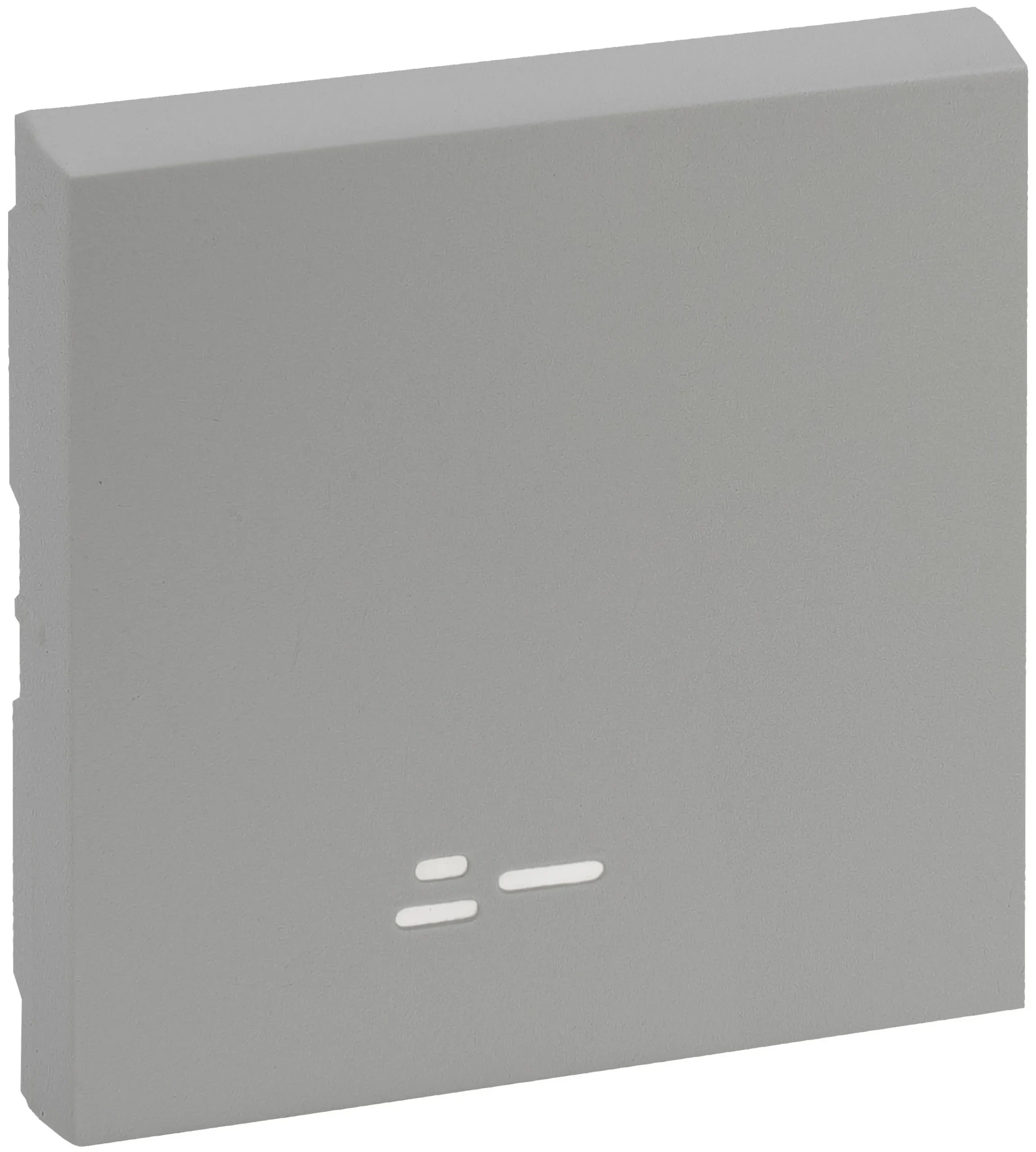 Legrand Legrand 864306 Wippe beleuchtet Wechselschalter Niloe Step Aluminium
