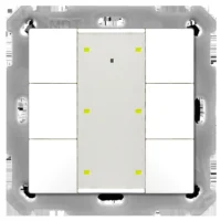 MDT technologies Taster Plus TS 55 6-fach Reinweiß matt BE-TA55T6.02