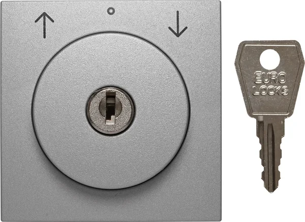 Berker Berker Zentralstück m Schloss Jalou B.7 aluminium 1081140400