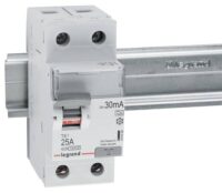Legrand 411559 TX3 Fi-Schalter 25A 2-polig 30mA Typ A 230VAC 2TE