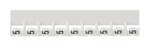 Legrand 037785 Kennzeichnungssystem Memocab Ziffer:5 schwarz auf weiß
