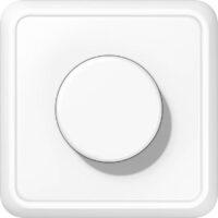 Jung LED-Drehdimmer mit Dreh-Ausschalter CD 5544.03 V WW