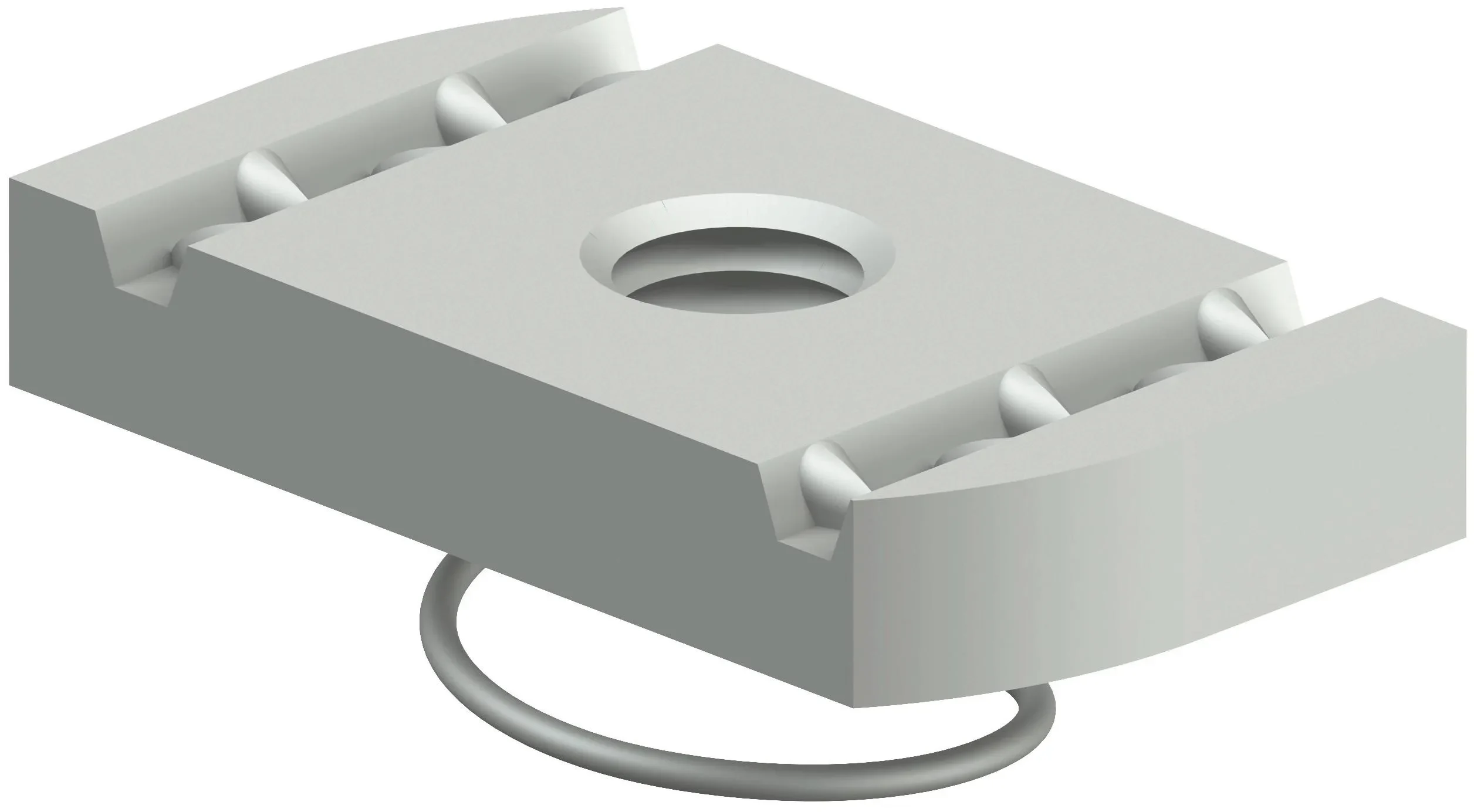 Legrand Legrand CM801851 Federmutter EZ mit kurzer Feder f.41x41 8mm elektrolytisch verz.
