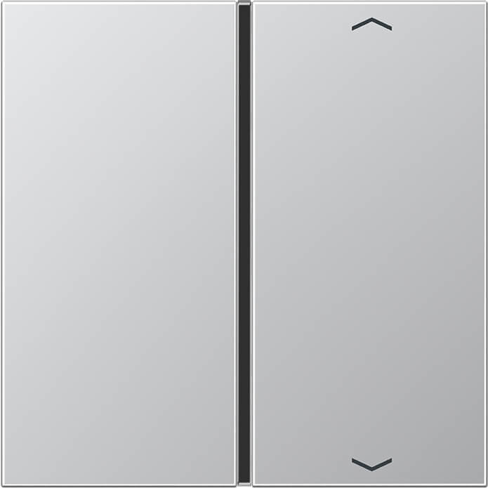 Jung Jung Taste 1-fach alu Symbol Auf/Ab AL 2401 TSAP