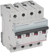Legrand 403410 TX3 LS-Schalter B 2A 4-polig 6kA 400VAC 4TE