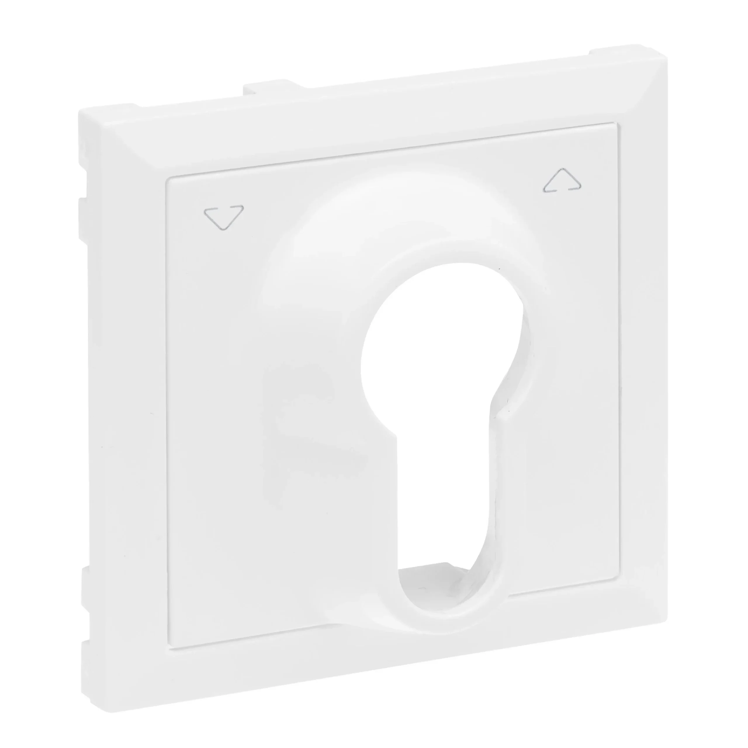 Legrand Legrand 765134 SEANO Abdeckung Jalousietaster mit DIN-Halbzylinder