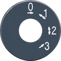 Jung Skalenscheibe für Drehschalter SKS 1101-4