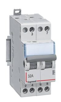 Legrand 412901 CX3 Wechselschalter 2We 32A AC-22A 2TE