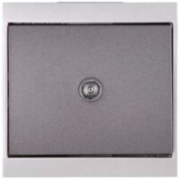 Kopp 620665083 Universalschalter beleuchtet 10AX 250V Malta anthrazit-sb