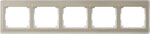 Jung Rahmen 5-fach gold brz waagerecht SL 5850 GB