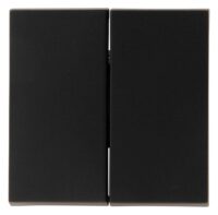 Kopp 490350009 HK07-Flächendoppelwippe Farbe:schwarz matt