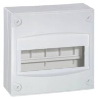 Legrand 001308 Aufputz Kleinverteiler Ekinoxe Signalweiß IP30 8M 180x190x83mm