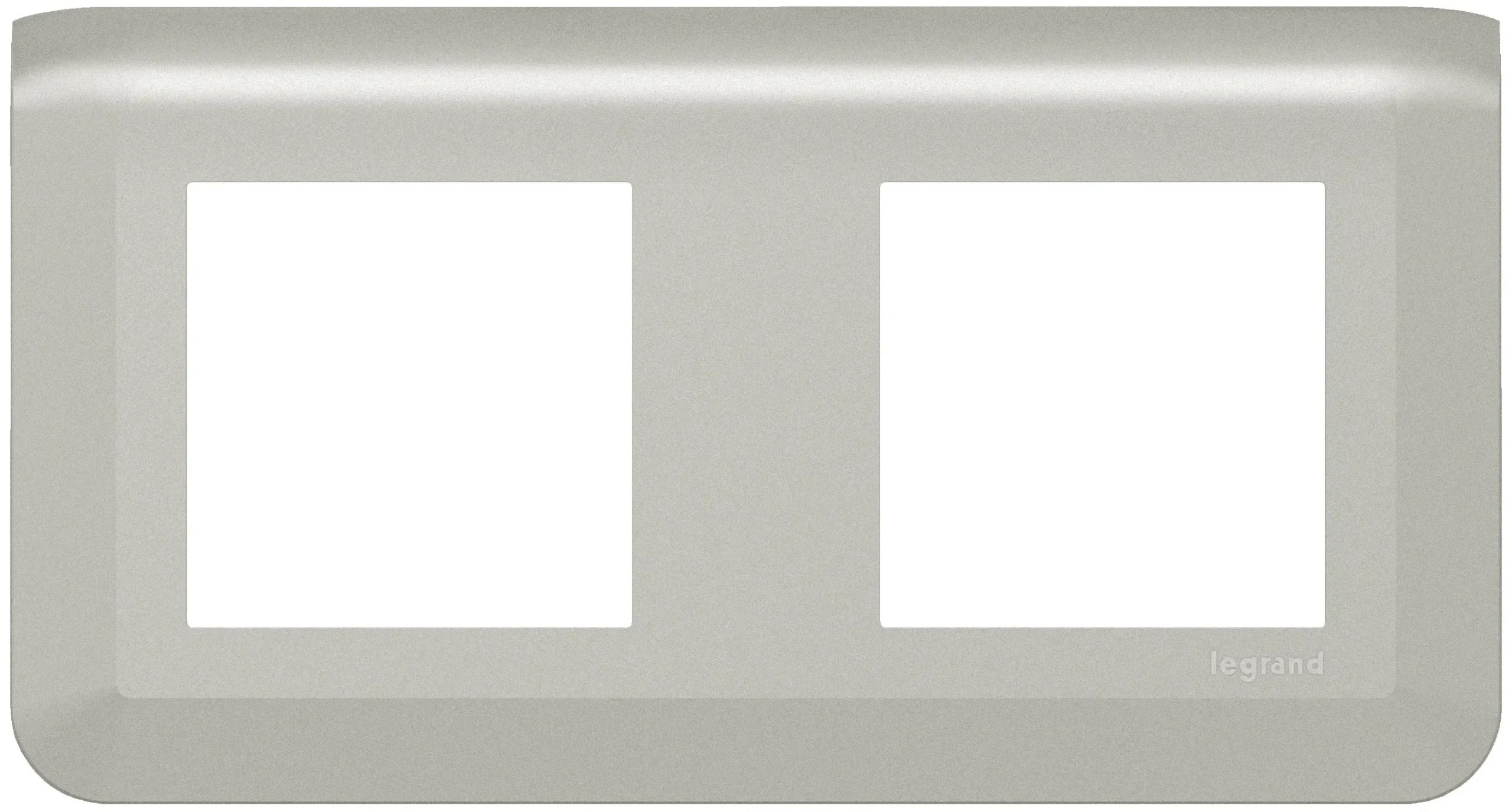 Legrand Legrand 079304L Rahmen 2x2-modulig horizontal Mosaic Aluminium